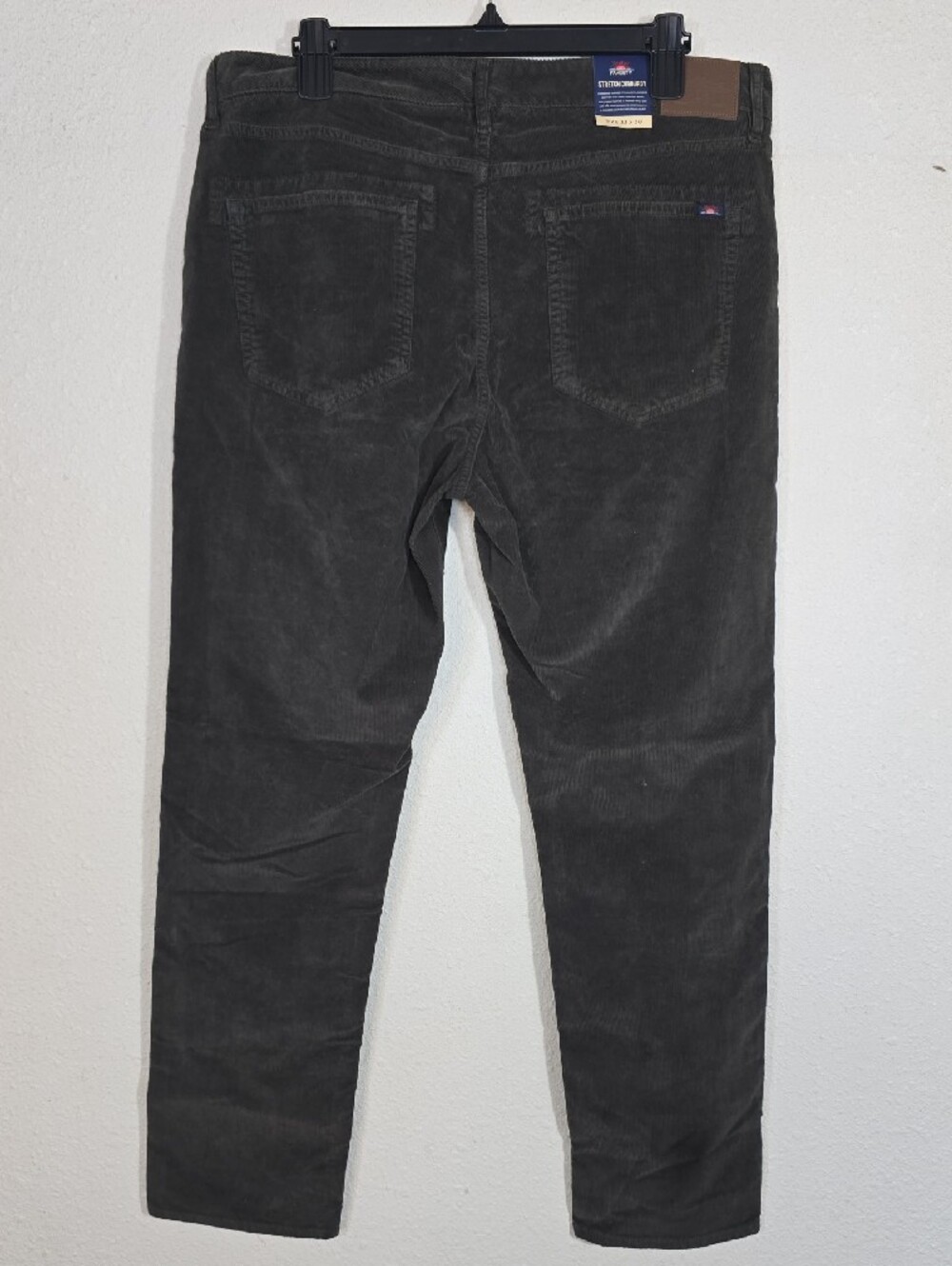 Faherty Men’s Corduroy Pants — Charcoal 33x30 - Picture 2 of 6